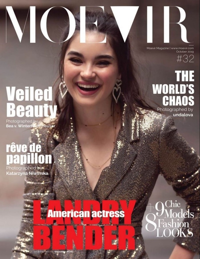 Landry Bender – Moevir Magazine October 2019 list