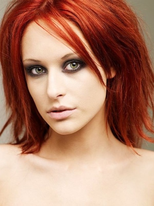 beauty in red hair III
