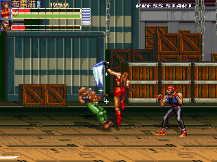 Streets of Rage Remake longplay - Mr. X and Shiva 