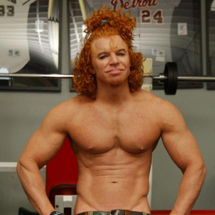 The Evolution of Carrot Top's Face and Body list