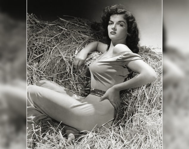 Jane Russell Hurrell took this portrait of Jane Russell to help her promote...