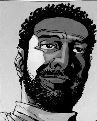 Walking dead comic book characters